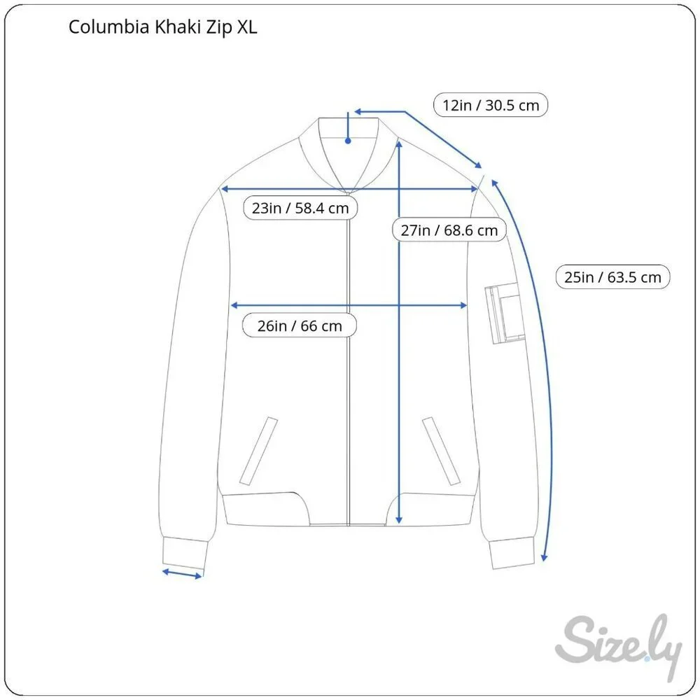Columbia Sportswear Mens Large Khaki Vented Full-Zip Jacket Size L Spots